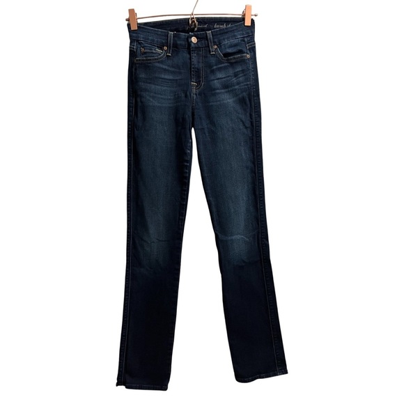 7 For All Mankind Karah Straight Leg Size 25 - Picture 1 of 13